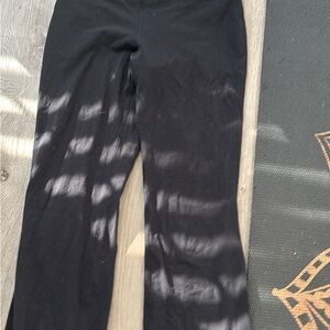 Athleta Girl Black High Rise Flare Pants